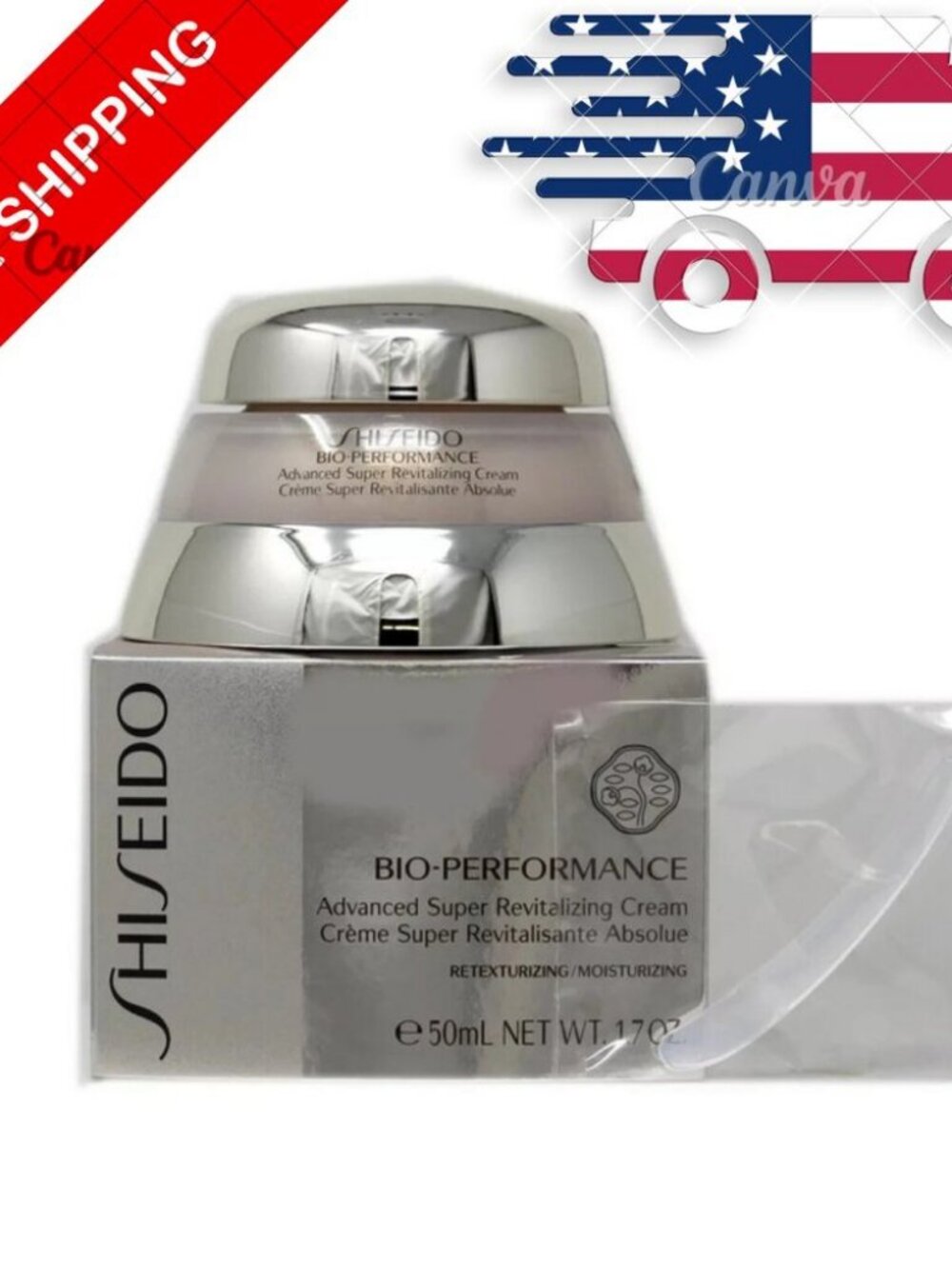 Shiseido Bio-Performance Advanced Super Revitalizing Moisture Cream 50ml NWT